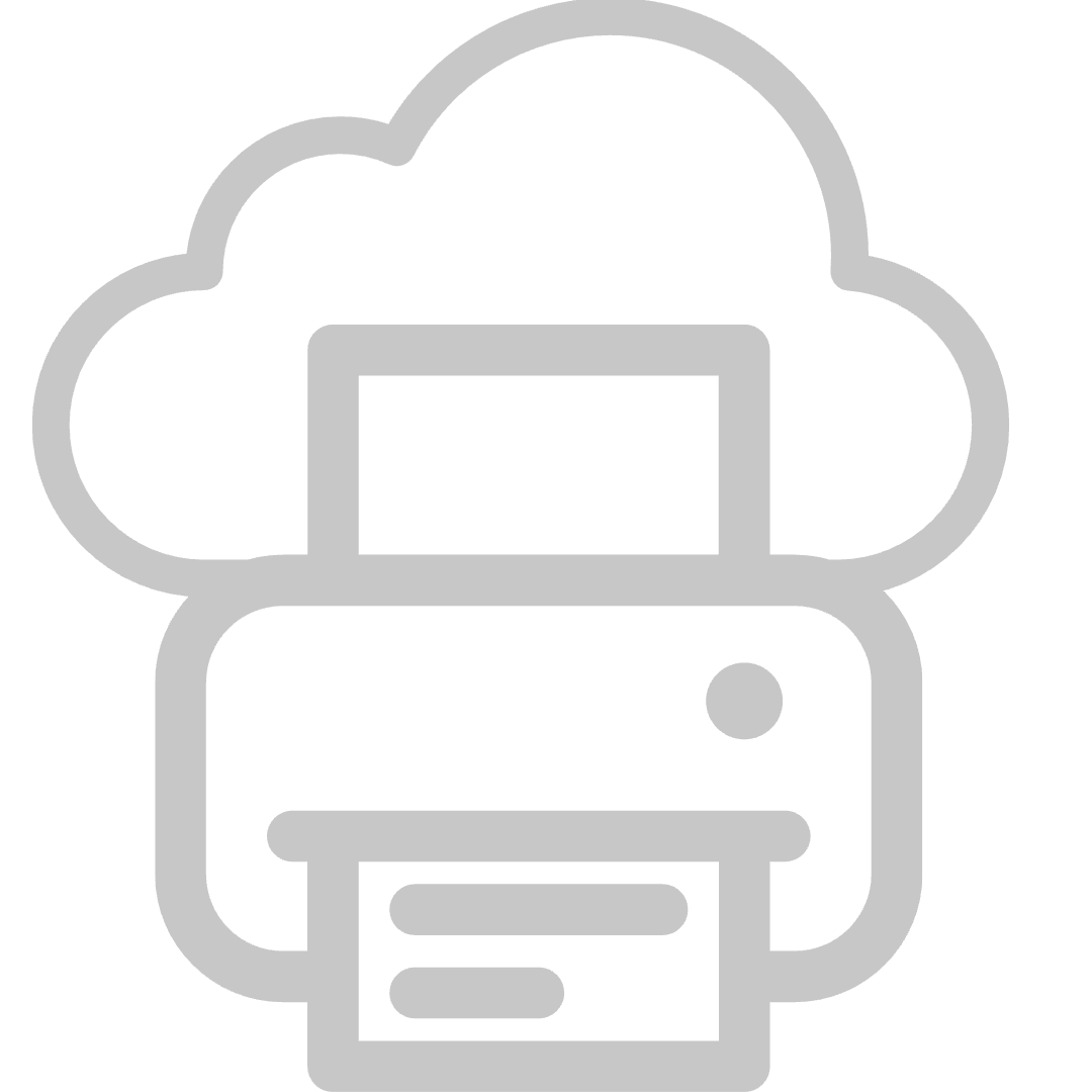 Cloud Faxing Solutions IT Service Icon