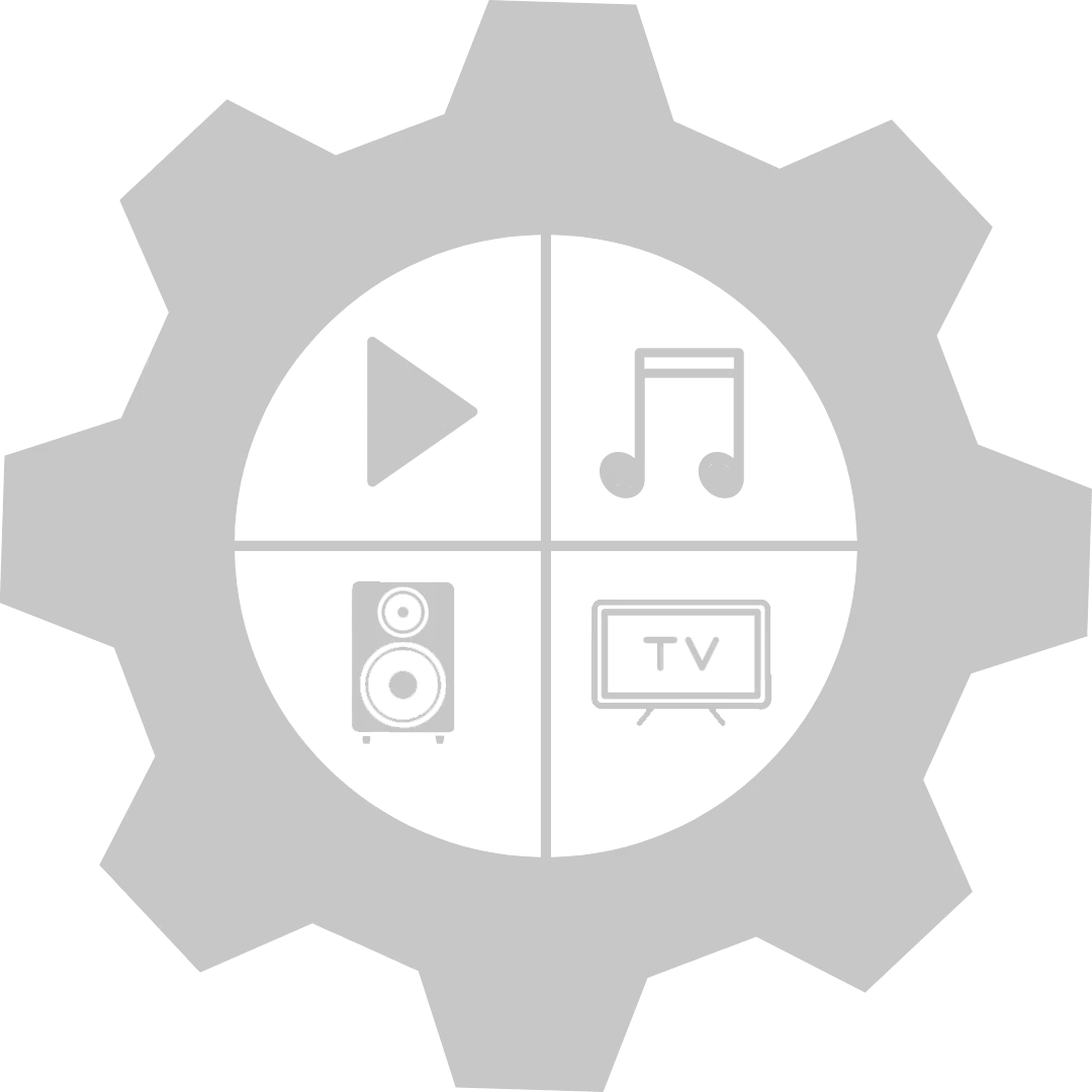 Audio and Video IT Service Icon